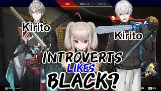 Fashion talk exposes two Kiritos [Nijisanji English Sub]