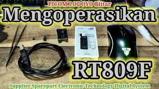 How to Use RT809F Serial ISP Programmer Very Good Flash Tool I PICOM LODOYO Blitar