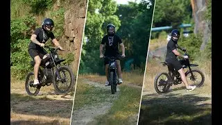 Electric Dirt Bike, 2000W Electric Motorbike, Max 37 MPH & 85 Mile Long Range