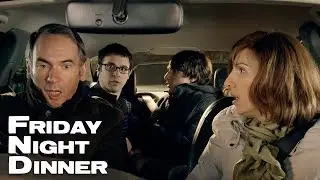 Crashing Into The Mercedes |  Friday Night Dinner