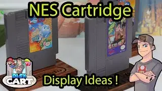 NES Cart Display Ideas for a Game Collection / Game Room