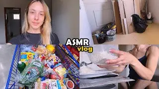 ASMR VLOG - REFORMA NO AP, INICIEI UMA DIETA PARA GANHO DE MASSA, PASSEIO, MERCADO, E MUITO MAIS..