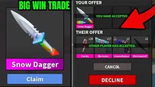 What Do People Offer For The NEW CHROMA SNOW DAGGER? (Murder Mystery 2)