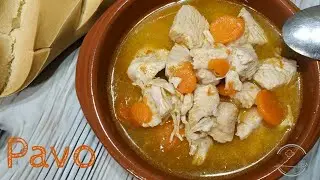 PAVO GUISADO, Fácil y sano con Mambo!!!!
