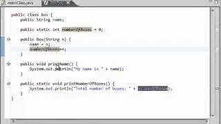 Java Programming - 37 - The static keyword
