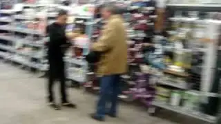 Riding a Horse in Decathlon... FRANCE