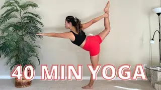 40 MIN Power Yoga Flow | Strength & Flow