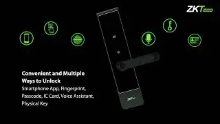 SL01-T430H WiFi Fingerprint Lever Mortise Lock