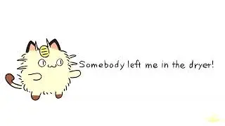 A Fluffy Meowth (Image Dub)