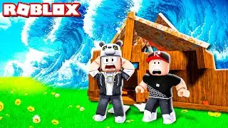 Dalgaya Kapılırsan Ölürsün!! Tsunami - Roblox Survive the Wave