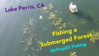 Drone footage fishing at Lake Perris, CA. Beautiful day on the water with spectacular views!