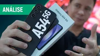 GALAXY A54: CELULAR INTERMEDIÁRIO COMPLETO e BEM EQUILIBRADO | Análise / Review