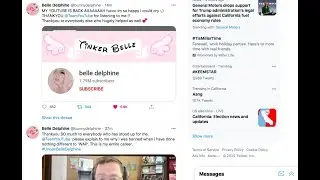 Belle Delphine UNBANNED from Youtube!