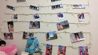 DIY varal de fotos! 