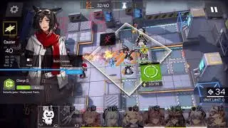 #Arknights Code of Brawl - Gang Fight Tactics CB - EX1 Challenge mode - Magallan used