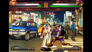 KOF98UM Bug Terry vs Lucky