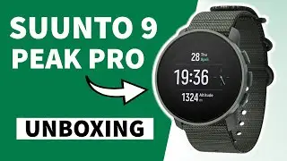 Suunto 9 Peak Pro Forest Green Unboxing