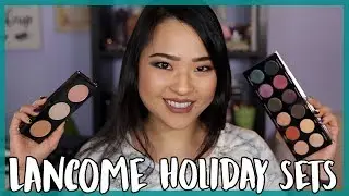 First Impression & REVIEW- Lancome Starlight Sparkle Holiday Palettes- WITH SWATCHES