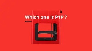 Bambu Lab P1P | Which one is P1P? | The new Bambu Lab 3D printer