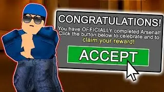 I BEAT ARSENAL... (ROBLOX)