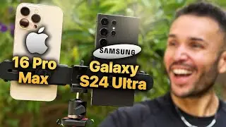 LEFT IT ON THE FLOOR: iPhone 16 Pro Max Vs. Galaxy S24 Ultra