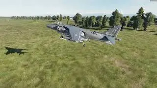 [4k]Digital Combat Simulator AV8B DLSS  Turf is no longer effective