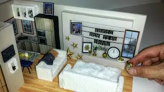 DIY Happy New Year 2020 Dollhouse