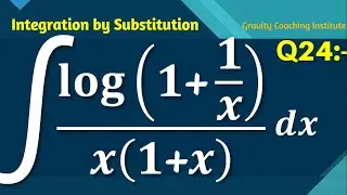 Q24 | ∫log⁡(1+1/x)/x(1+x) dx | Integral of log⁡(1+1/x)/x(1+x) dx | Integration of log⁡(1+1/x)/x(1+x)