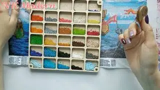 Bead embroidery: secrets of quick embroidery. Organizing the process, storage, and helpful tools.