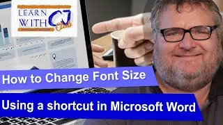 how to increase and decrease font size in word