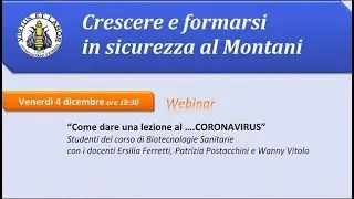Webinar “Come dare una lezione al ….CORONAVIRUS”