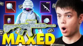 (vertical) MAXING The M4 GLACIER LIVE & 10KD HOTDROPS | PUBG MOBILE
