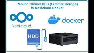 Cara Menambahkan / Mount HDD External (External Storage) Ke Nextcloud Docker Via CasaOS