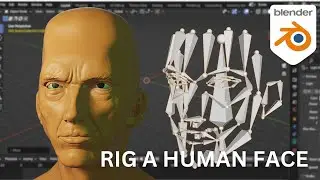 How to Rig a Human Face in Blender|blender tutorial
