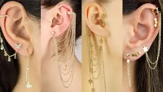 Amazing beautifull stylish eair ring design ideas