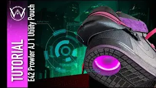Part 2: ATS Earth 42 Prowler EVA foam AJ 1 cosplay shoe props ( TUTORIAL )