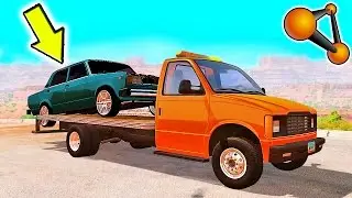 BEAMNG ПОГОНЯ - МОЮ ЭЛЕКТРО МАШИНУ ЭВАКУИРОВАЛИ В BEAMNG DRIVE