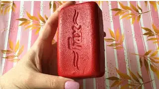Винтажное мыло Fax 1991 года | ASMR Soap Carving (NO TALKING) | Relaxing Sounds