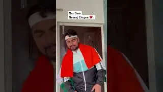 We are Proud Of You Neeraj Bhai ♥️. #olympics2024 #parisolympics2024 #neerajchopra #sultanpur