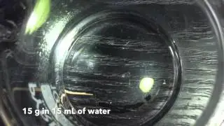 Crystallisation of Magnesium Sulfate Heptahydrate - 15 g in 15 mL of Water