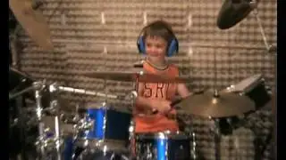 Igor Falecki - 4 years old drummer from Poland