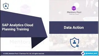SAP Analytics Cloud Planning Training 2025 | Data Actions in SAC Planning | SAC BI & Forecasting