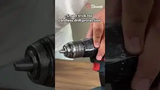 Smart trick for cordless drill protection 