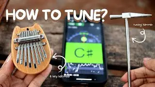 ☕ How To Tune an 8 Key Kalimba | Kalimba Guide