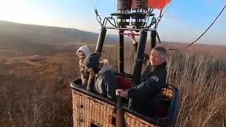 Воздушный шар. Съемка с GoPro