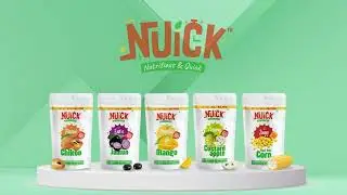 Nuick's 100% Natural FreezeDried Custard Apple | Healthy Snacking | No Added Sugar | No Preservative