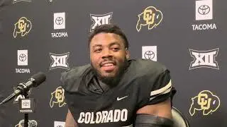 Colorado DT Chidozie Nwankwo and the Buffs preparing for Kansas State
