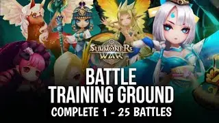 Mock Battles 1-27 | Summoners War | Battle Training Ground