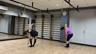 basic contemporary dance (linear fluidity movement with sickledsam prudenciado jr.)