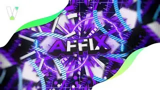 [ PZP ] 💲 BLUE AND PURPLE PROFESSIONAL 2D PROFESSIONAL INTRO FOR AFFIX | VETERFX